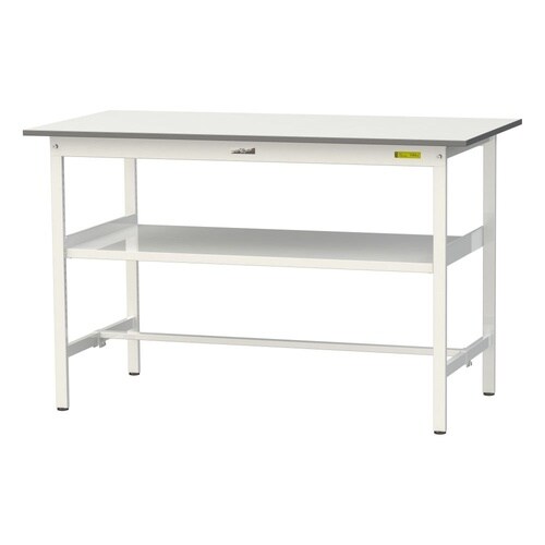 軽量作業台中棚付SUPH−1575F−WW