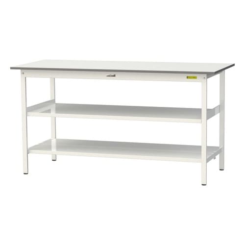 軽量作業台中棚付SUPH−1875TTF−WW