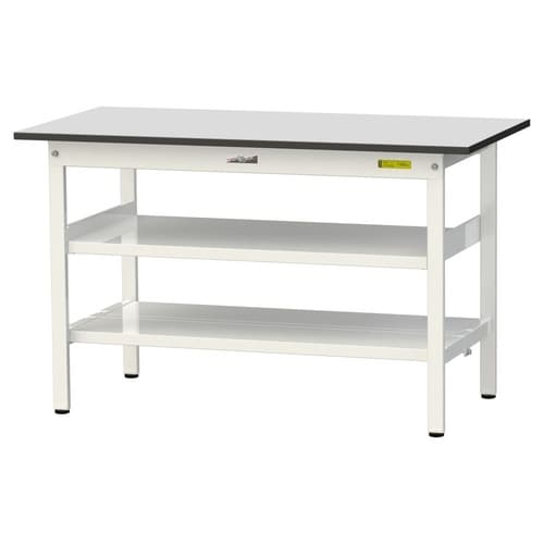軽量作業台中棚付SUR−1260TTF−GYW