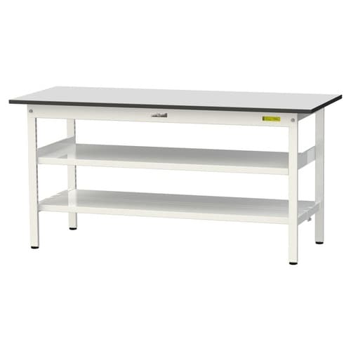 軽量作業台中棚付SUR−1560TTF−GYW