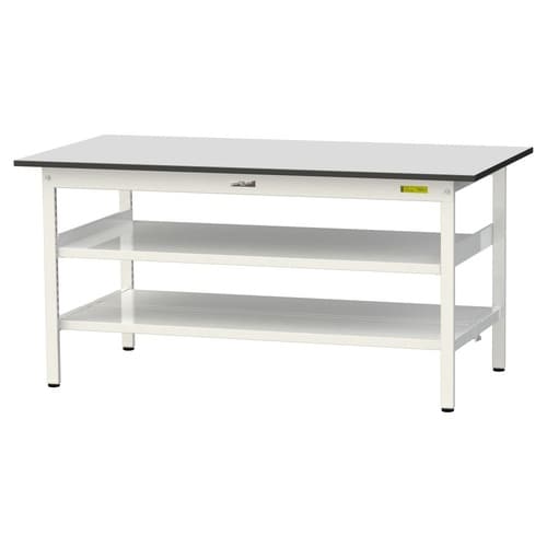 軽量作業台中棚付SUR−1575TTF−GYW
