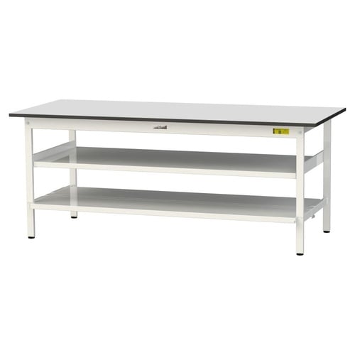 軽量作業台中棚付SUR−1875TTF−GYW