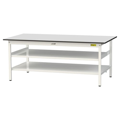 軽量作業台中棚付SUR−1890TTF−GYW