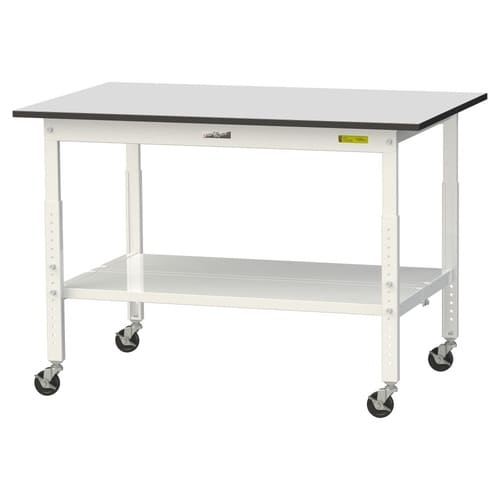 軽量作業台高さ調整移動SURAC1275TTGYW