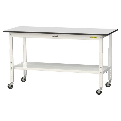 軽量作業台高さ調整移動SURAC1560TTGYW
