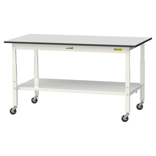 軽量作業台高さ調整移動SURAC1575TTGYW
