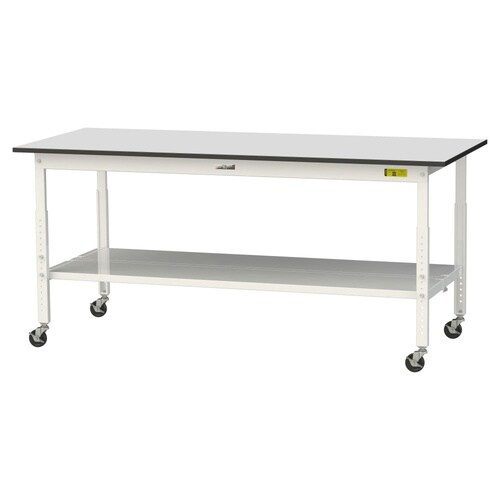 軽量作業台高さ調整移動SURAC1875TTGYW