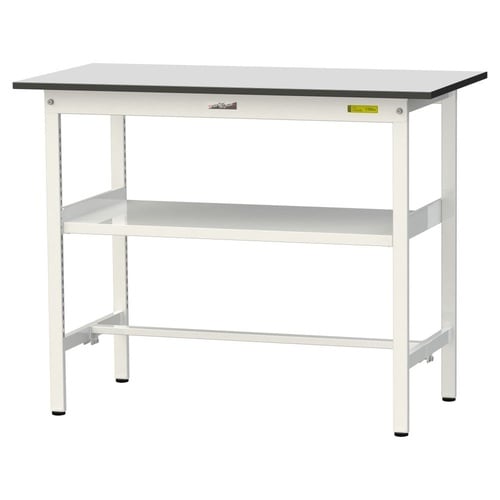 軽量作業台中棚付SURH−1260F−GYW