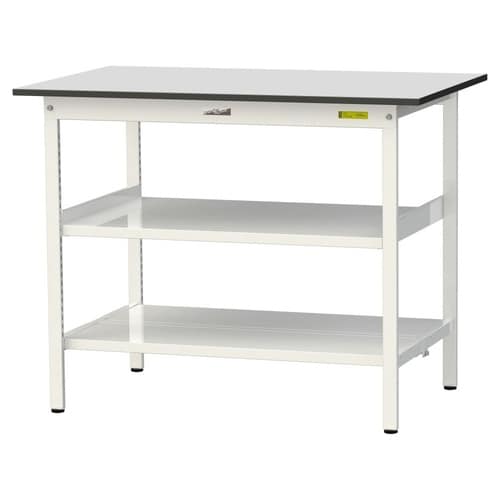 軽量作業台中棚付SURH−1275TTF−GYW