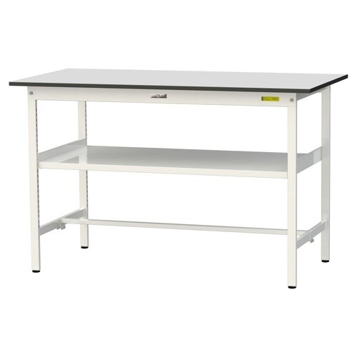 軽量作業台中棚付SURH−1575F−GYW