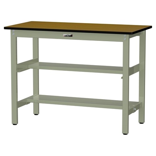軽量作業台中棚付SWPH−1260TS1−MG