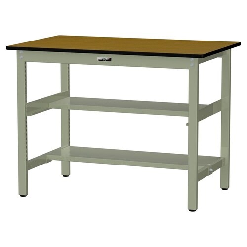 軽量作業台中棚付SWPH−1275TS1−MG