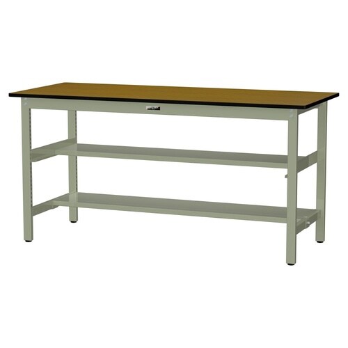 軽量作業台中棚付SWPH−1875TS1−MG