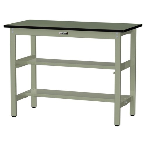 軽量作業台中棚付SWRH−1260TS1−GG
