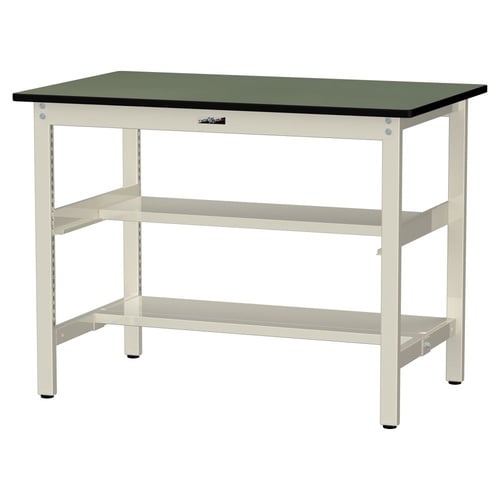 軽量作業台中棚付SWRH−1275TS1−GI