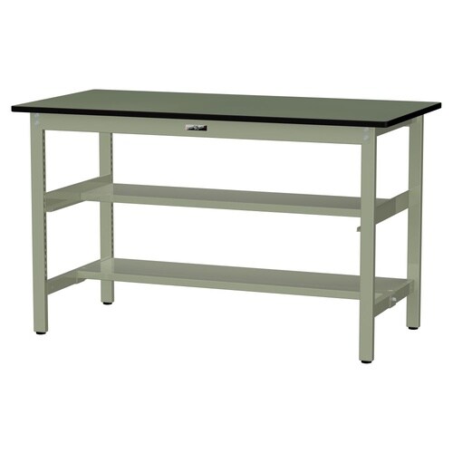 軽量作業台中棚付SWRH−1575TS1−GG