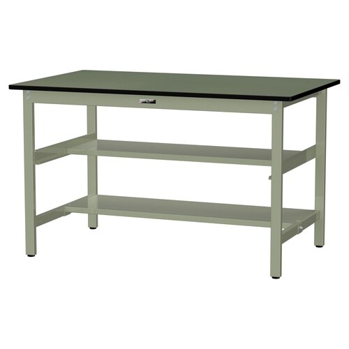 軽量作業台中棚付SWRH−1590TS1−GG