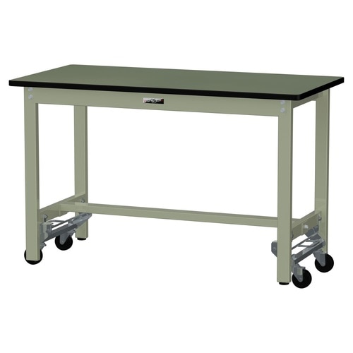軽量作業台ワンタッチ移動SWRU−1260−GG