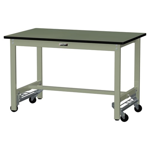 軽量作業台ワンタッチ移動SWRU−1275−GG