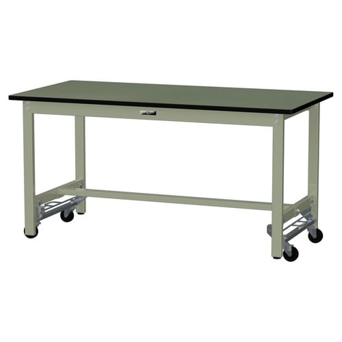 軽量作業台ワンタッチ移動SWRU−1575−GG