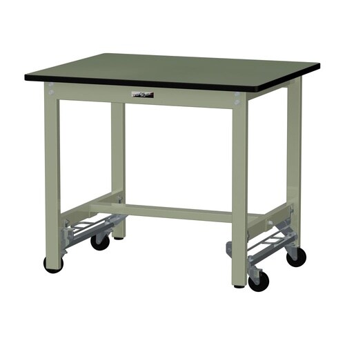軽量作業台ワンタッチ移動SWRU−975−GG