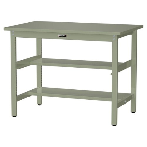 軽量作業台中棚付SWSH−1275TS1−GG
