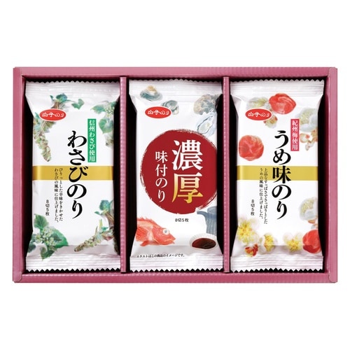 味のりバラエティ詰合せ×3