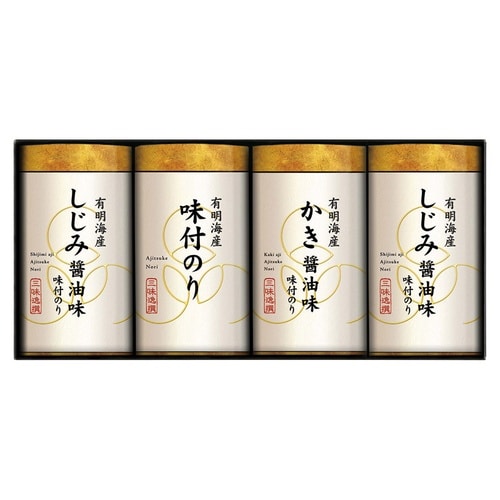三味逸選 コダワリ味付海苔詰合セ×3