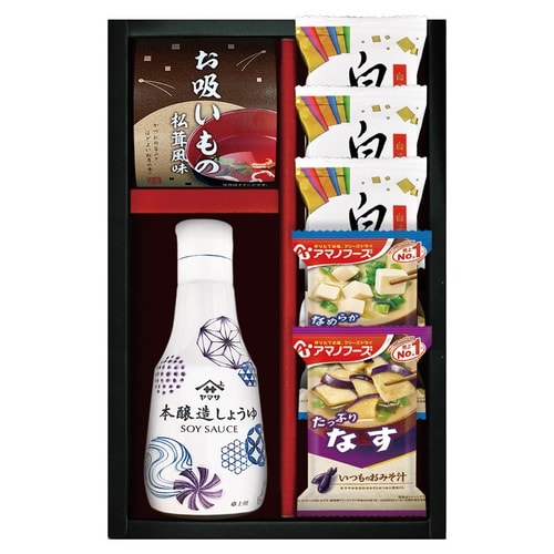 アマノフーズ&ヤマサ鮮度ショウユ詰合セ×3