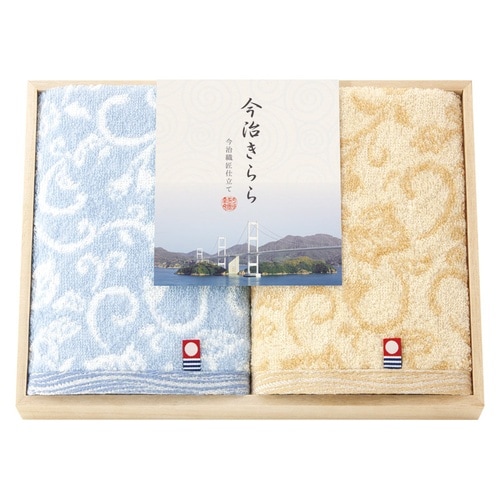 愛媛今治 木箱入ハンドタオル2P×3