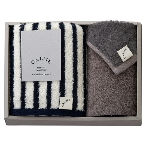 Bamboo フェイスタオル&ハンドタオル×3