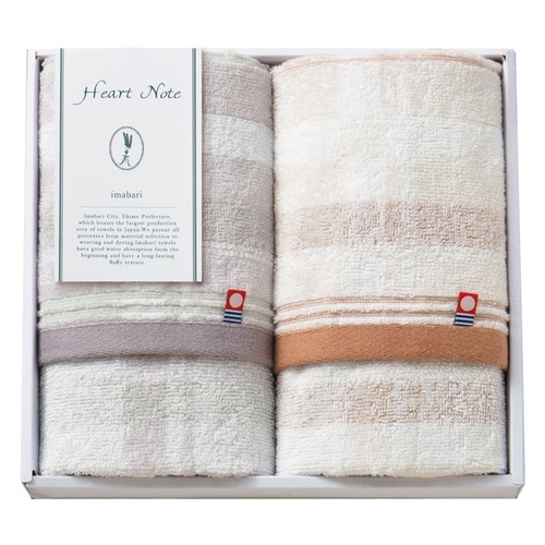 Heart Note フェイスタオル2P×3