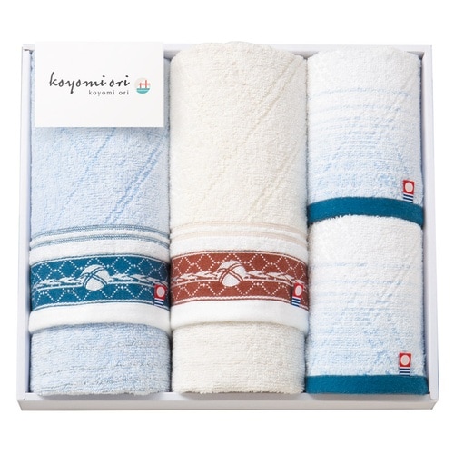 フェイスタオル2P&ウォッシュタオル2P