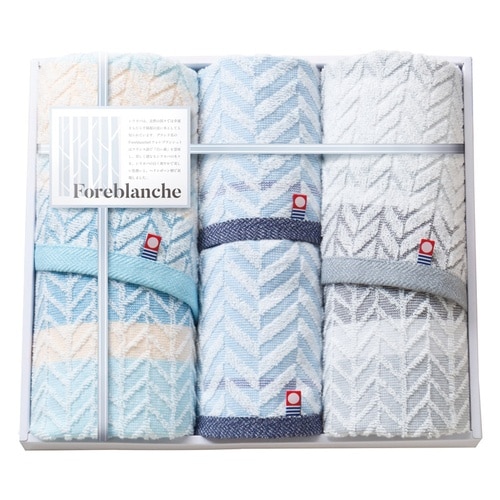 フォレブランシュ フェイス&ウォッシュタオル2P