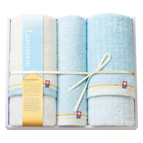 ルミマーレ フェイスタオル2P&ウォッシュタオル