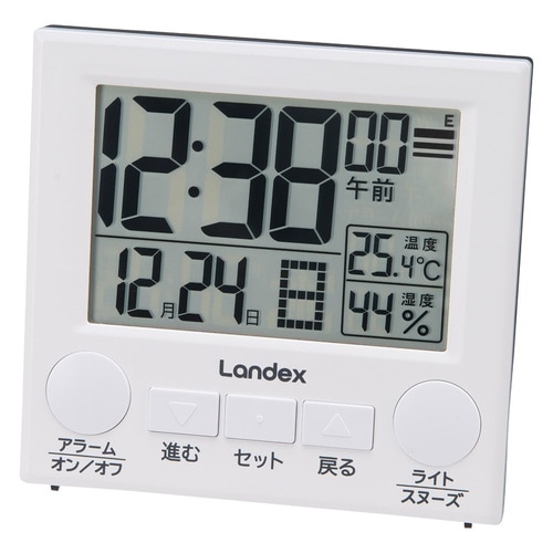 デジタル電波置時計 ラクミエル