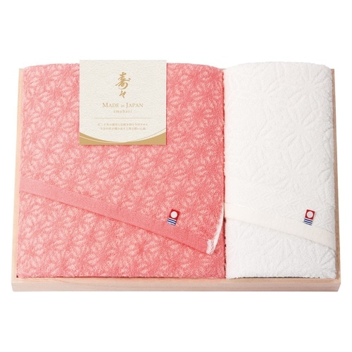 愛媛今治 木箱入バスタオル&フェイスタオル