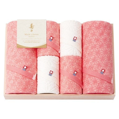 愛媛今治木箱入バスタオル2P&フェイスタオル4P