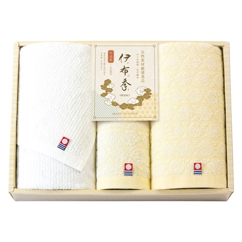日本製 愛媛今治 フェイス2P&ハンドタオル×3