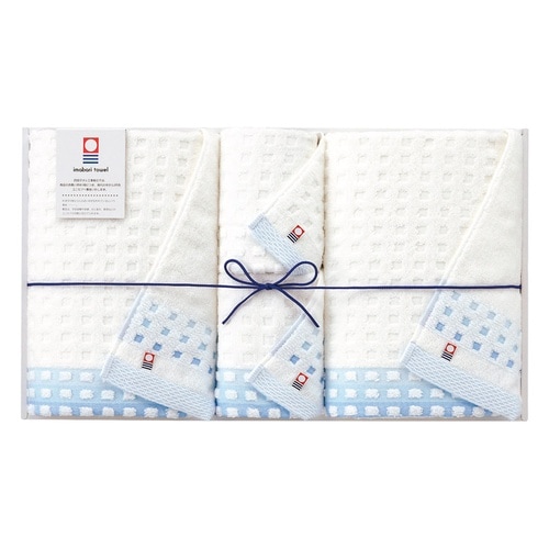 蒼海 バスタオル2P&ウォッシュタオル2P