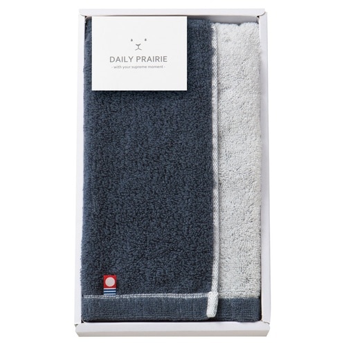 リバーシブル フェイスタオル×5