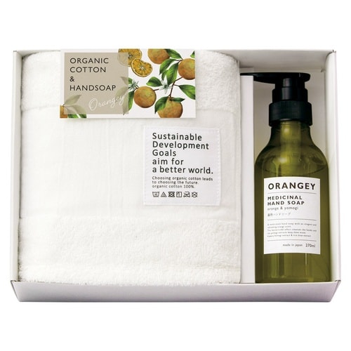 薬用ハンドソープトオーガニックタオルノセット