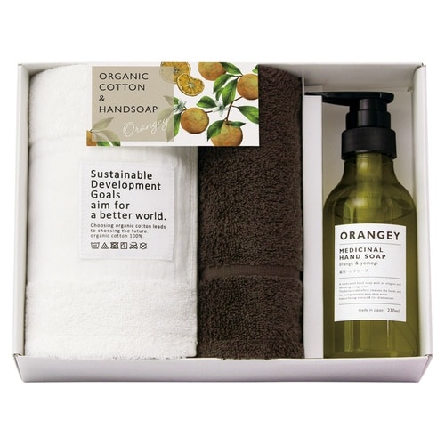 薬用ハンドソープトオーガニックタオルノセット