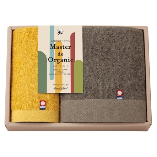 今治 オーガニックフェイスタオル&ハンドタオル
