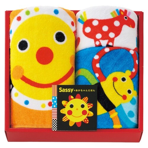 アカチャンエホンフェイス2P&ループタオル×3