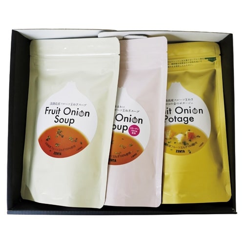 フルーツ玉ねぎスープ3種セット×3
