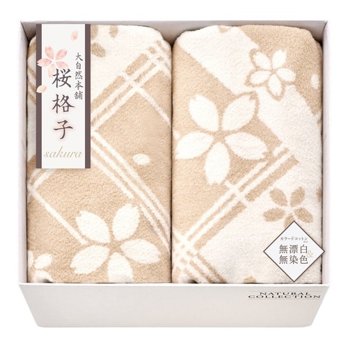 肌ニヤサシイ自然色ノシルク入綿毛布2P