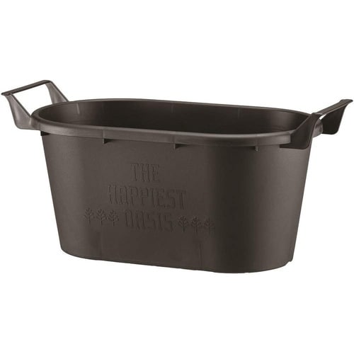 グロウコンテナ オーバル オーバル43型 ブラック