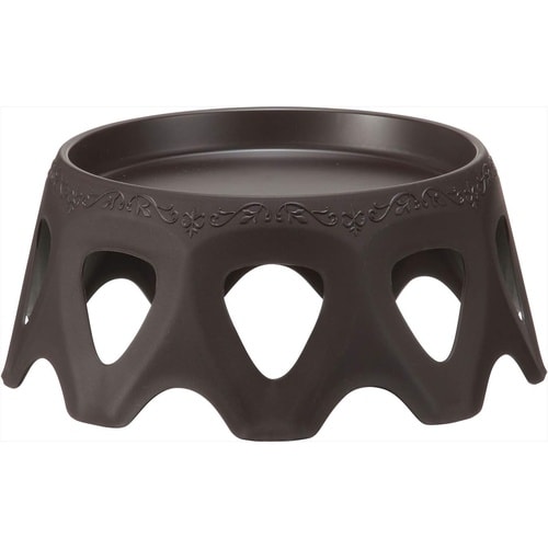 受皿付きスタンド 24型LOW ダークブラウン