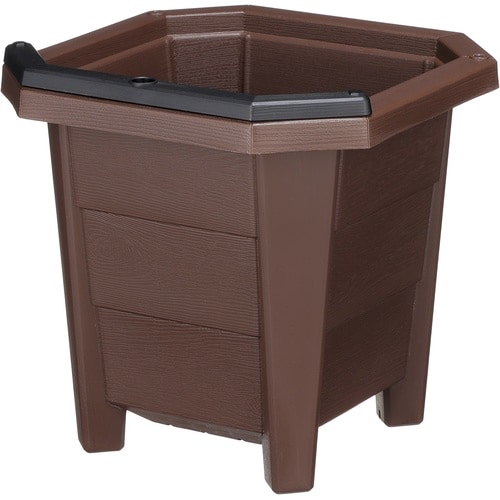 花と野菜のプランター 300型 ブラウン